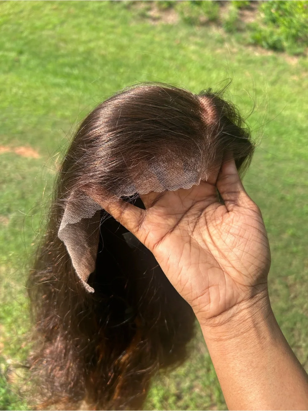 13x6 Highlight Ombre Body Wave Wig 20 Inch Dark Brown #2P430